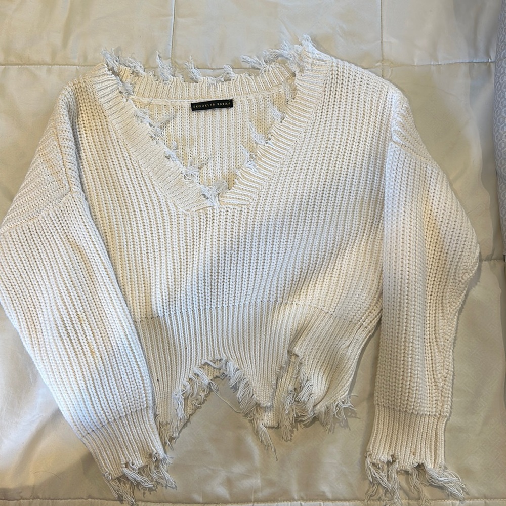Brooklyn Karma white sweater
